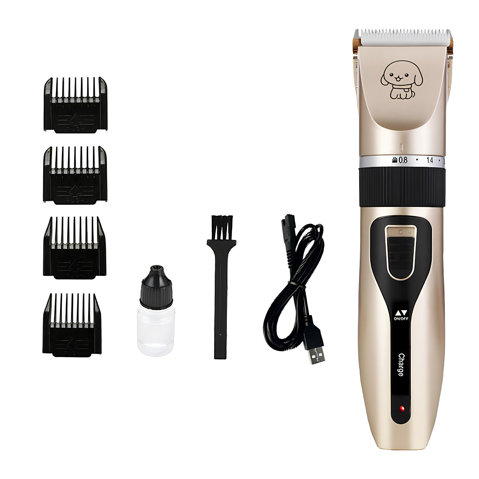 Fluffee Pet Clipper Kit (8pcs)