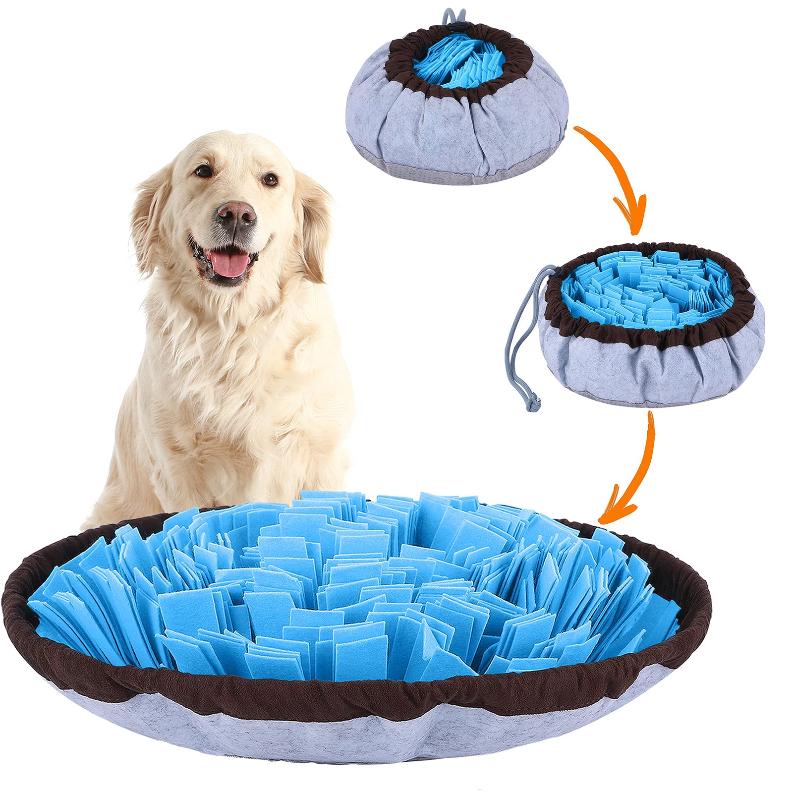 Fluffee Dog Adjustable Snuffle Mat