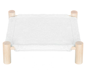 Fluffee Wooden Raised Pet Bed